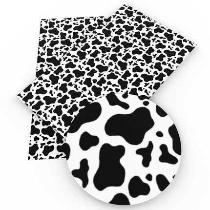 Chic Leopard Print Faux Leather Crafting Kit - Essential DIY Supplies