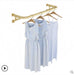 Enhance Your Store's Women's Clothing Display with a Chic Wall-Mounted Clothes Rack