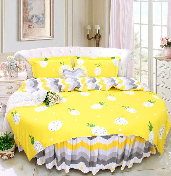 Chic Round Tween and Teen Girls Bedding Sets with Multiple Sizes and Vibrant Colors