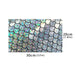 Mermaid Sparkle Iridescent Synthetic Leather Sheet
