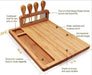 Bamboo Cheese Board Set - High-Quality, Versatile, and Stylish