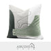 Modern Korean Geometric Patchwork Cushion Collection with Bold Orange Accents - Trendy Pillow Covers for Elegant Spaces