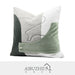 Korean Modern Geometric Patchwork Pillowcase with Vibrant Orange Series Pattern - 100g Printed Cushion Cover