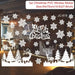 Festive Holiday Celebration Sticker Set: Christmas & New Year Wall and Window Decor