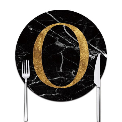 Personalized Monogram Coasters for Sophisticated Table Settings