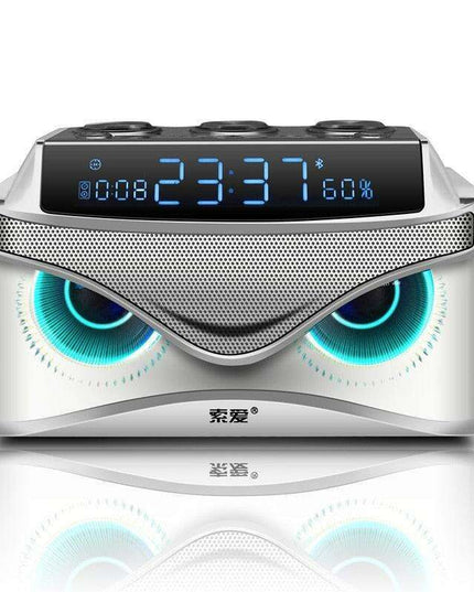 All-in-One Bluetooth Speaker with Alarm Clock & Subwoofer: Your Ultimate Audio Experience