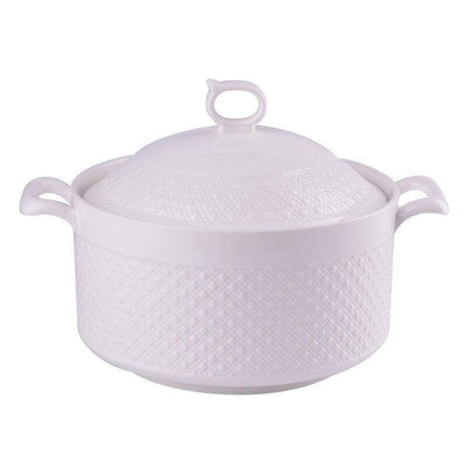 Luxurious European Porcelain Soup Pot Set