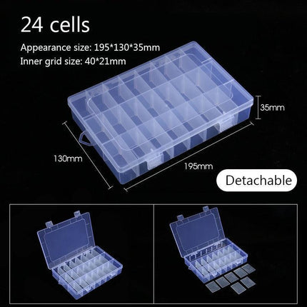 Versatile Jewelry Storage Organizer with 12 Adjustable Compartments