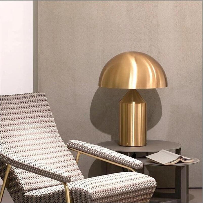 Elegant Nordic Mushroom LED Table Lamp - Modern Minimalist Design