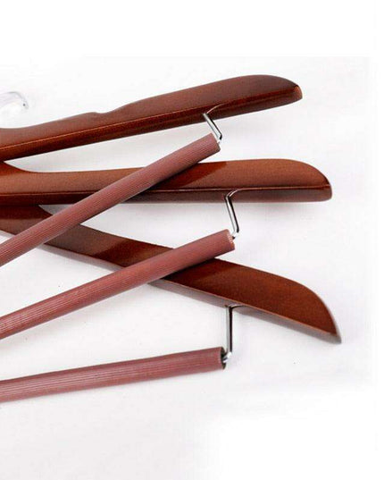Rotating Lotus Wood Hangers with Non-Slip Swivel Hook for Ultimate Wardrobe Organization