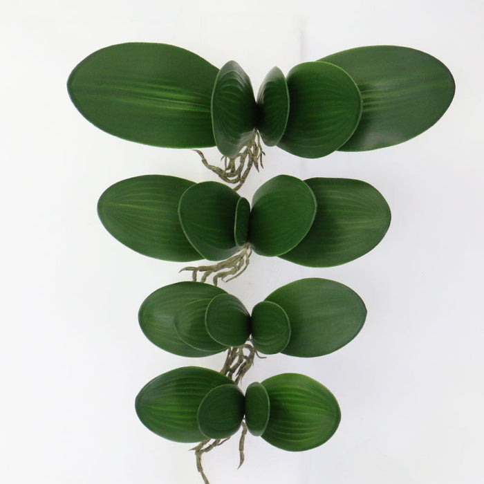 Vibrant Orchid Leaf Replicas for Exquisite Floral Arrangements