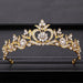 Regal Baroque Tiara - Elegant Headpiece for Memorable Events