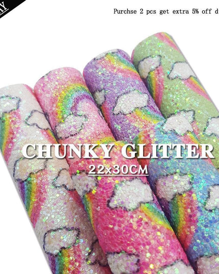 Shimmering DIY Fabric Bundle: Perfect for Hair Bows and Creative Crafts