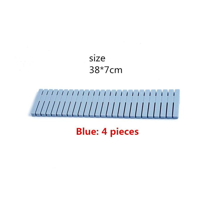 Sophisticated Plastic Drawer Organizer Set - Chic Home Storage Solution