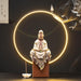 Zen Harmony Guanyin Backflow Incense Burner Collection - Tranquil Retreat Kit