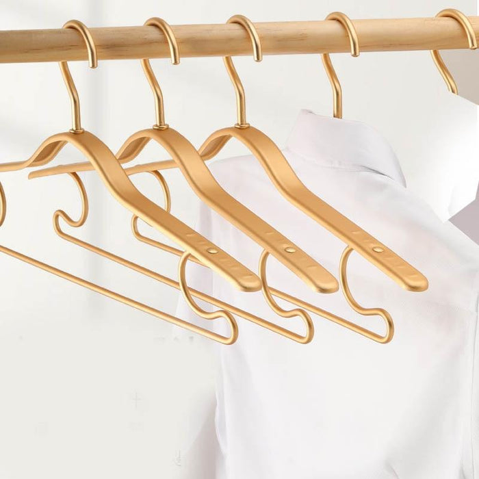 5-Piece Premium Aluminum Alloy Non-Slip Garment Hangers
