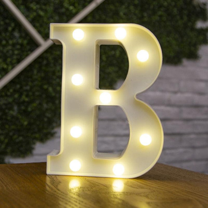 Luxurious LED Alphabet Lights for Elegantly Illuminated Spaces