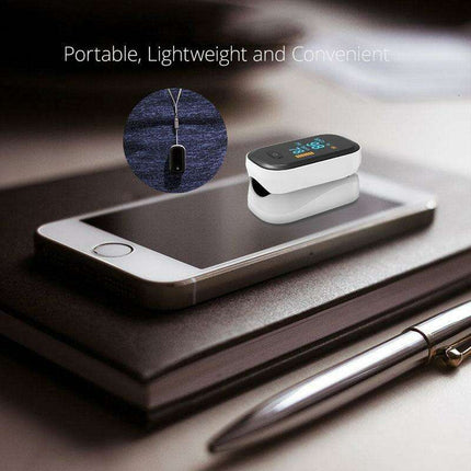 Premium OLED Finger Pulse Oximeter with Enhanced Display for Accurate Health Evaluation