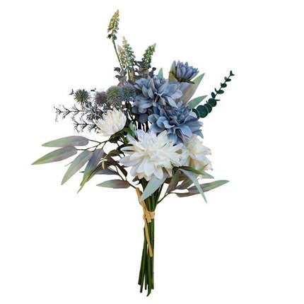 Luxurious Silk Dahlia Floral Display for Elegant Home Décor