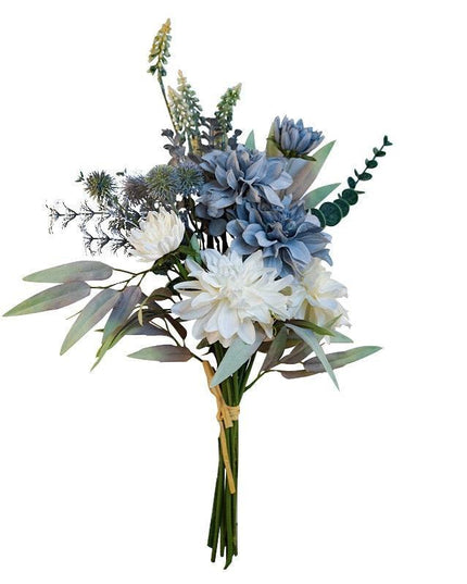Luxurious Silk Dahlia Floral Display for Elegant Home Décor