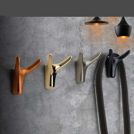 Chic Bull Head Wall Hook for Functional Home Organization in Various Finishes