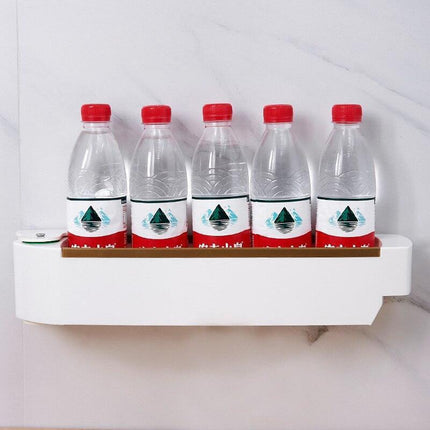 360° Rotating Wall-Mount Storage Organizer for Effortless Space Management