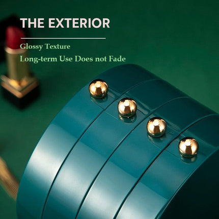 Clear Plastic 153-Hole Foldable Jewelry Display Rack for Earrings and Necklaces