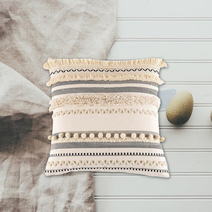 Bohemian Chic Tufted Pillow Cover Collection