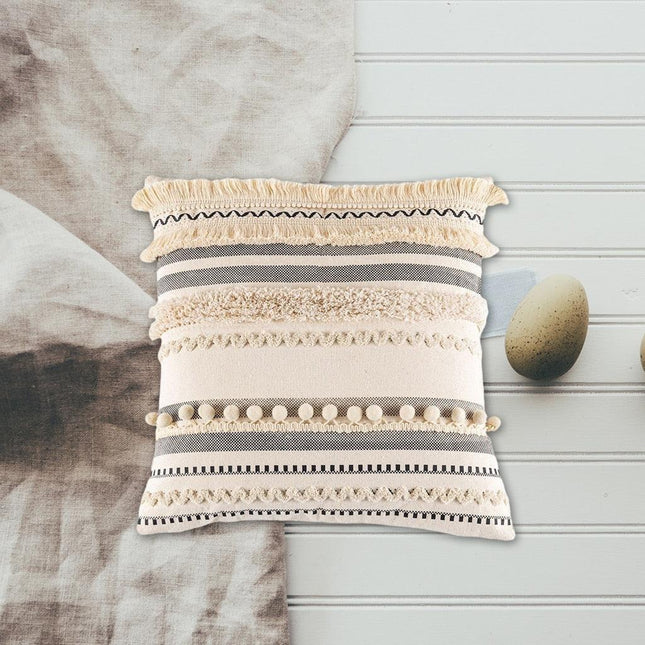 Bohemian Chic Tufted Pillow Cover Collection