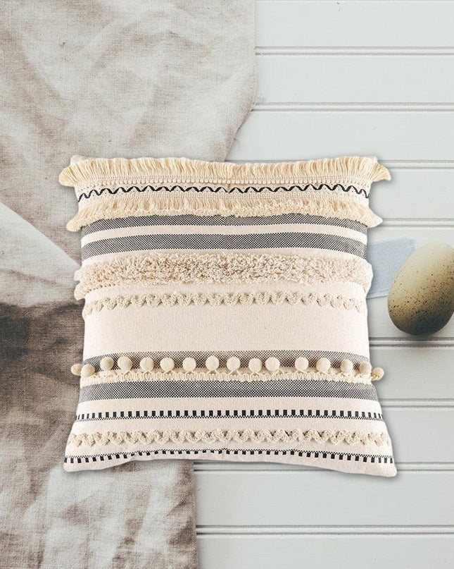 Bohemian Chic Tufted Pillow Cover Collection
