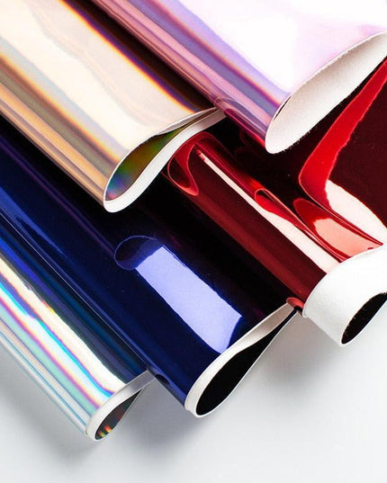 Elevate Your DIY Projects with Premium Laser Smooth PU Faux Leather Fabric