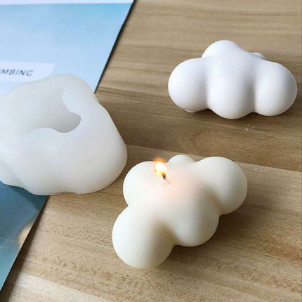 Serene Soy Candle Making Kit with 3D Cube Mold for Aromatherapy
