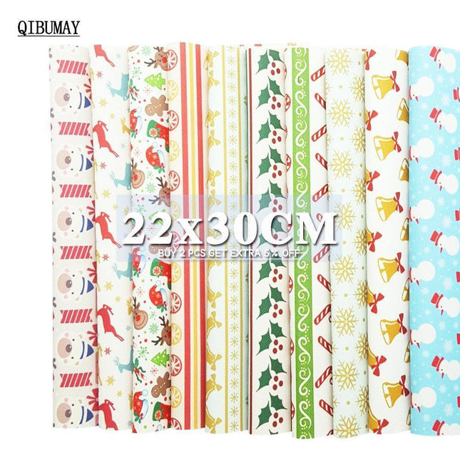 Cheerful Snowman Bells Leather Crafting Kit - DIY Jewelry and Accessory Making Set