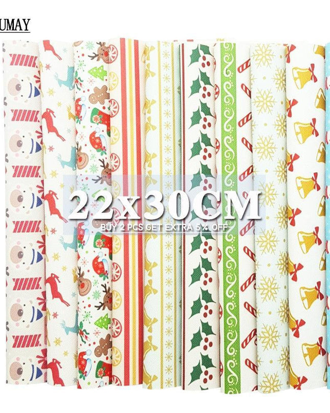 Cheerful Snowman Bells Leather Crafting Kit - DIY Jewelry and Accessory Making Set