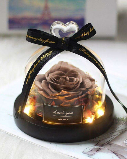 Forever Enchanted Glass Dome Rose: An Enduring Emblem of Affection