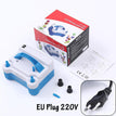 EU plug 220V blue / China
