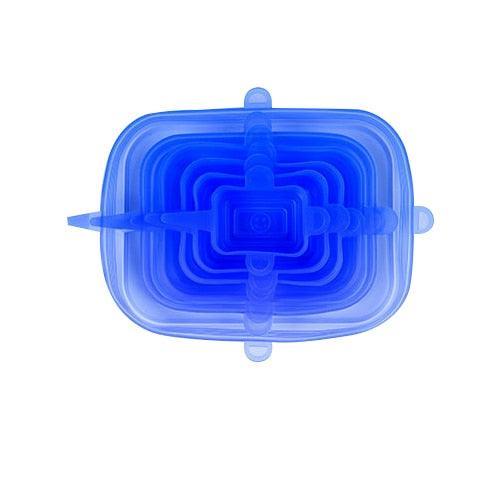 Secure Food Preservation Silicone Stretch Lid Set for Versatile Kitchen Use