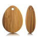 Acacia Wood Teardrop Cutting Board - Chic Kitchen Essential