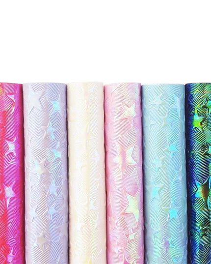 Mesmerizing Mermaid and Serpent Vegan Leather Craft Sheets - Set of 6