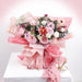 English Alphabet Flower Bouquet Gift Wrap Paper - DIY Crafting Supply