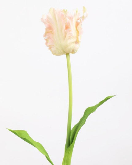 Luxurious Parrot Tulip Silk Flowers - Exquisite Artificial Blooms for Special Occasions