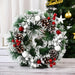 Festive DIY Wreath Making Kit with Eco-Friendly Pine Cones and Seasonal Decor