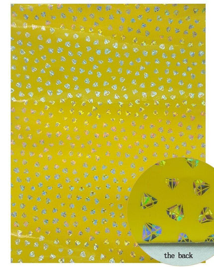 Luxurious Golden PU Leather Craft Sheets - Elevate Your DIY Projects!