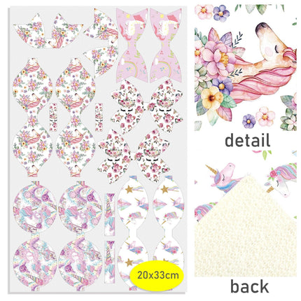 Spooky Season Cartoon Leather DIY Craft Kit: Creative Project Bundle