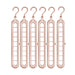 Chic Circular 9-Hole Plastic Closet Organizer