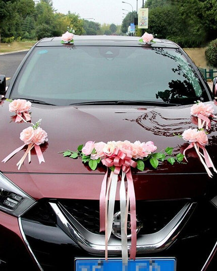 Sophisticated Silk Rose Floral Collection for an Enchanting Wedding Celebration