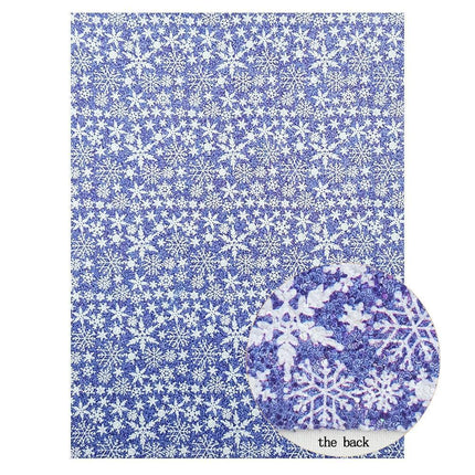 Sparkling Winter Wonderland Leather Crafting Sheets - Essential for DIY Projects