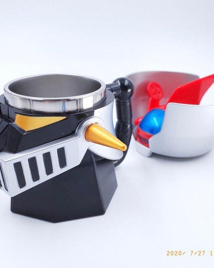 Revolutionize Your Coffee Experience with the Creative Robot-Themed Mug Cup