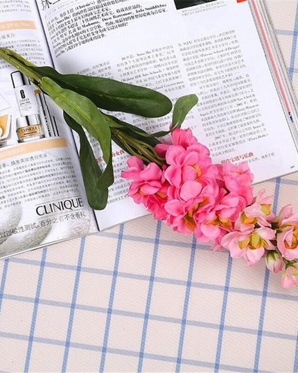 Lifelike Silk Hyacinth Flower Stem - Elegant Artificial Floral Accent