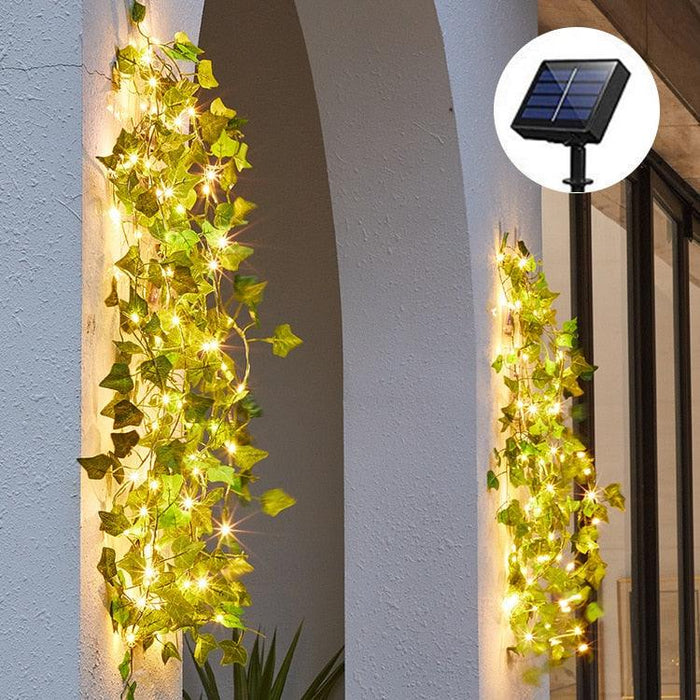 Maple Leaf Solar Fairy Lights: Magical Outdoor Lighting for Special Occasions
